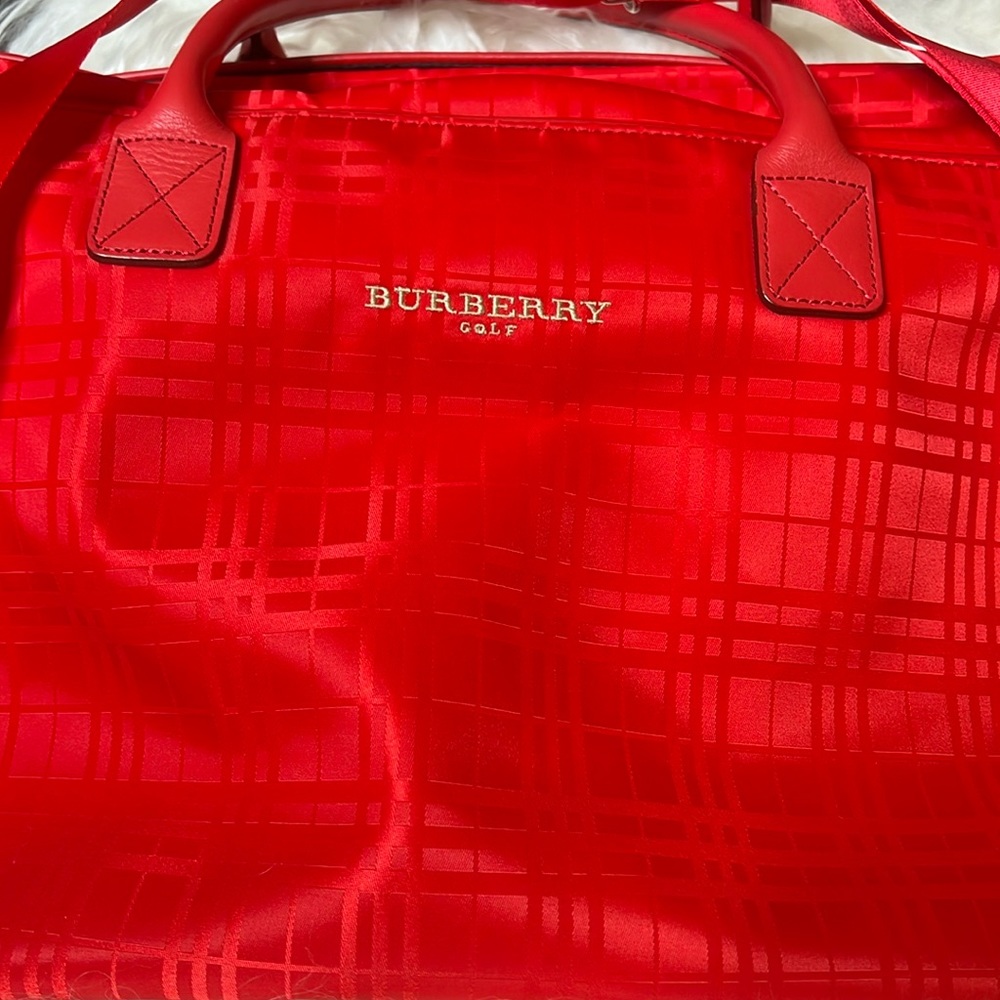 Burberry golf bag, weekender size